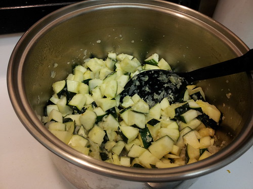 Zucchini Garlic Soup