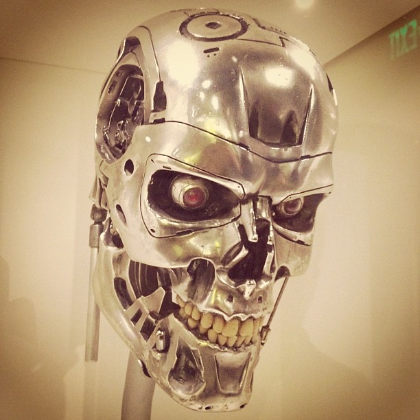 Terminator 2 prop at Seattle's EMP museum