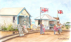 Commission-Brighton Seafront by Anita Davies