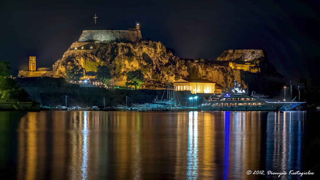 Corfu Old Fort at Night II
