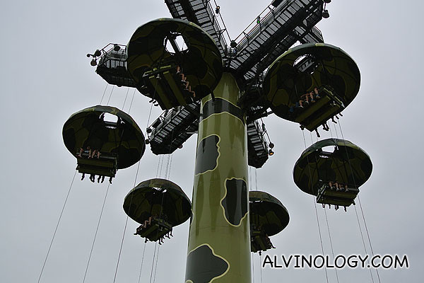 Toy Soldier Parachute Drop where you can tossed up and down the sky
