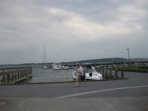 Kimberly by the docks at Greenport