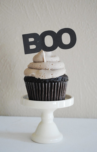 BOO Cupcake Toppers
