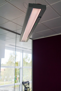 Low energy lighting in Autodesk UK office