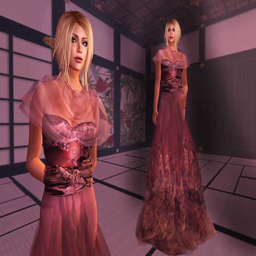Paris METRO Couture_Kimono Gown_Dusty Rose2
