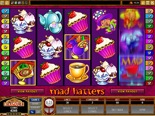 Mad Hatters Slot Machine