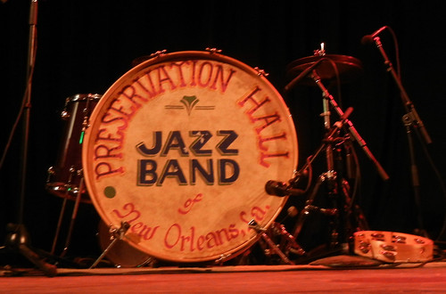 Preservation Hall Jazz Band drum set