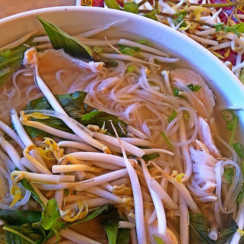 Pho Ga #vietnamese #chicken #noodle #soup #dinner #bamboosong #food #foodporn