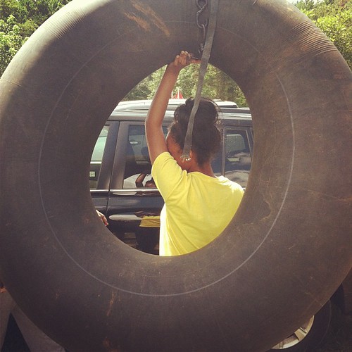 Biggest tube ever lol (so big we had to drive with it out the window!! Lol #hickscabintrip12