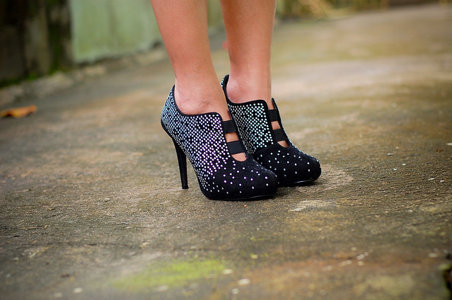 sparkling heels