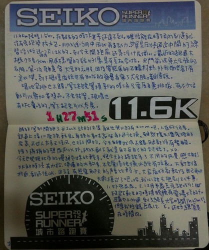 SEIKO SUPER RUNNER 11.6Km