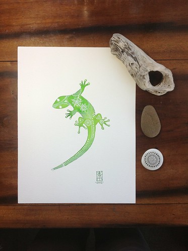 Gecko by MagaMerlina