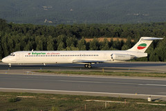 Bulgarian Air Charter MD-82 LZ-LDK GRO 25/09/2012