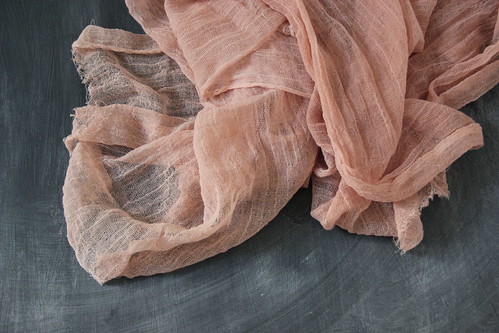 naturally dyed with avocado skins