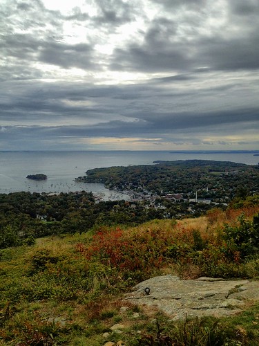 View from Mount Battie, Camden Hills State Park, Camden, Maine by Ron Gunzburger
