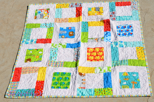Jungle Bungle Easy Baby Quilt