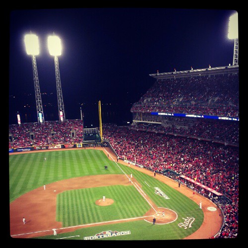 #Reds game three of the NLDS #postseason versus the #Giants.