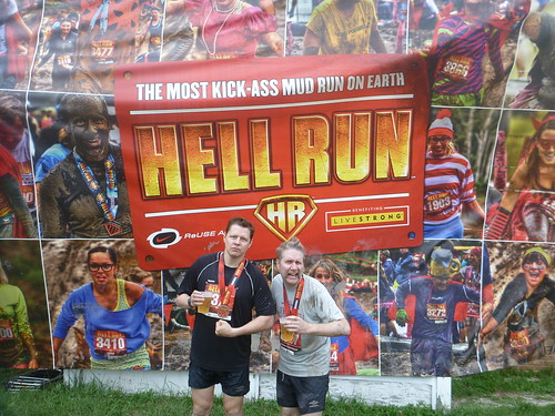 Shaun and Fuzzy at Hell Run Chicago
