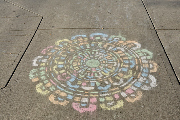 Sidewalk-chalk