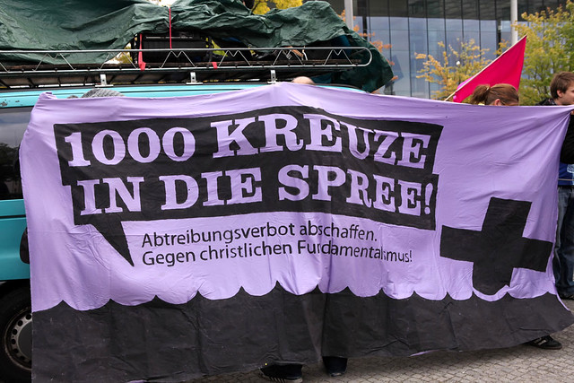 Berlin 22.09.2012 Abtreibung pro und contra  IMG_9918