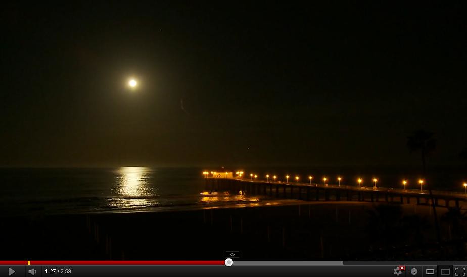 full moon pier