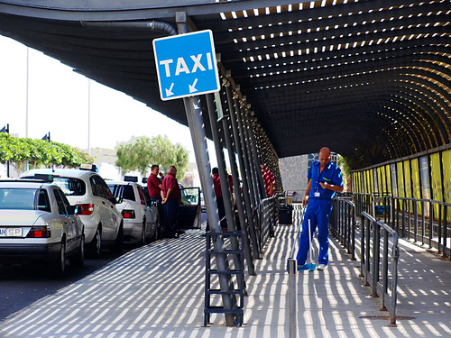 Taxi Rank, Tenerife South Airport