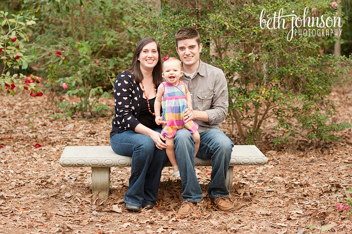 tallahassee florida one year old baby girl photographer