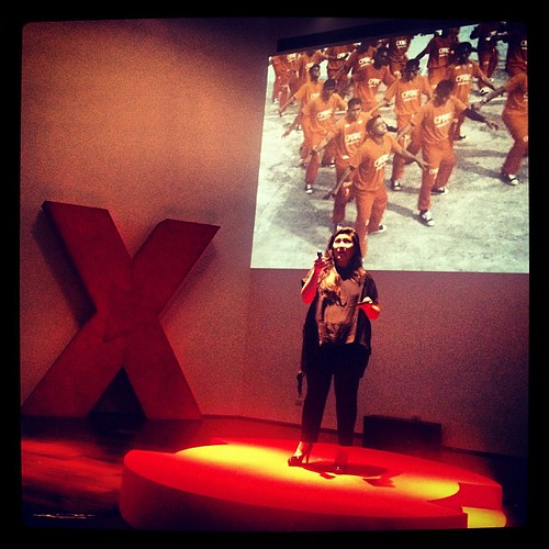CFC Producer @acserrano on how it's arrongant to believe total control of #storyworld. #TEDxTransmedia #transmedia