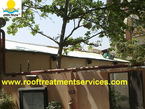 roof heat proofing, roof insulation, roof water proofing, roof treatment services, heat proof home, cooltech, heat proof house