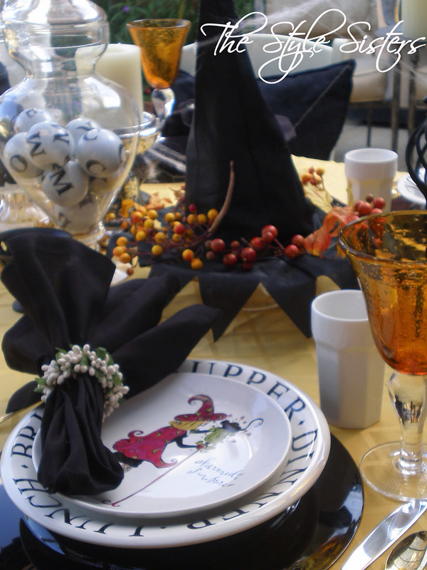 Witchy Woman Halloween Tablescape- Karins Kottage