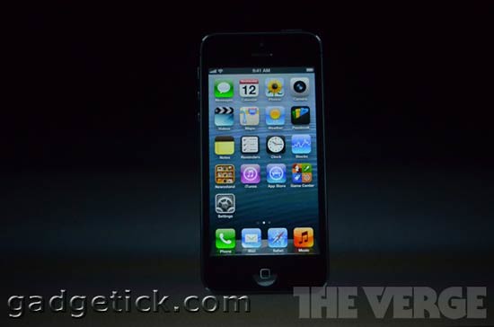 Apple официально представила iPhone 5