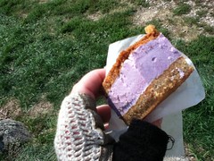 PBJ ice cream sandwich
