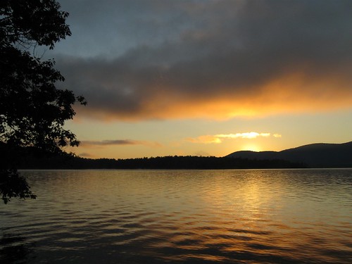 Sunrise on Squam Lake, Day 1
