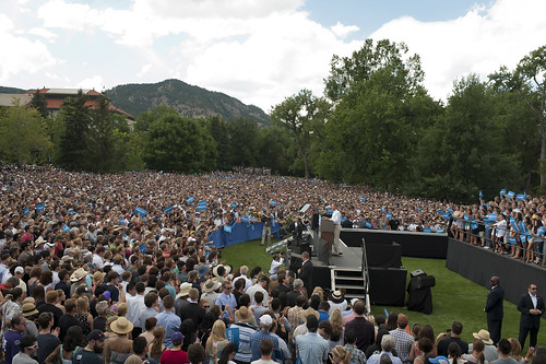 Barack Obama in Boulder - September 2nd