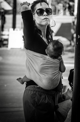 Up in arms 14 bw