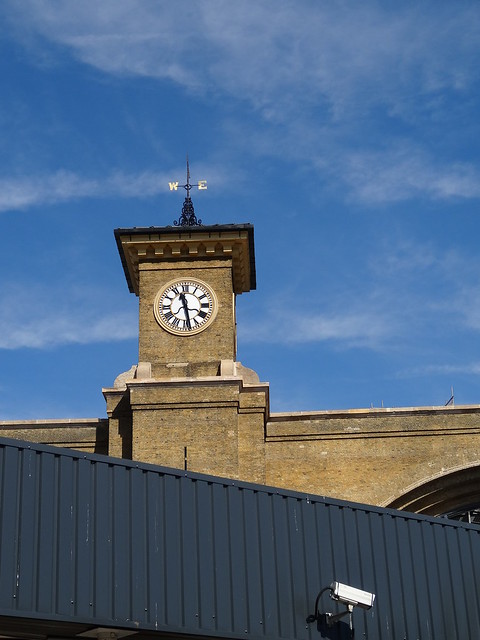 King's Cross Clock Tower With CCTV