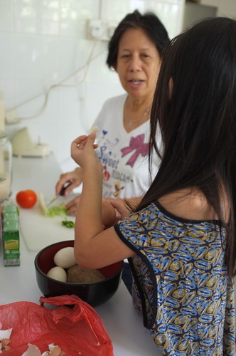 making soto with popo
