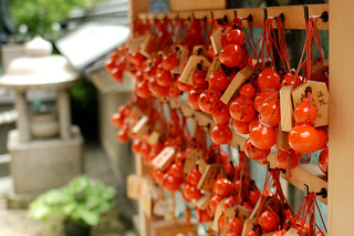 Red bottle gourds (Yudu-hyotan).