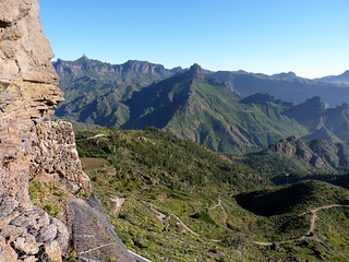 Gran Canaria - Roque Nublo & Roque Bentayga from Artenara