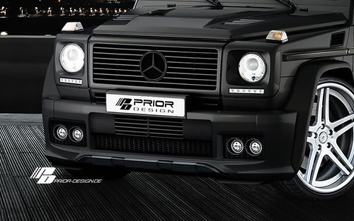 Mercedes Benz G-Class [W463] Wide-Body Aerodynamic-Kit PRIOR-DESIGN Black G55 AMG