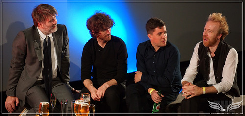 The Establishing Shot: STELLA ARTOIS PRESENTS THE SHUT UP AND PLAY THE HITS PREMIERE QA JAMES MURPHY, WILL LOVELACE, DYLAN SOUTHERN @ HACKNEY PICTUREHOUSE by Craig Grobler