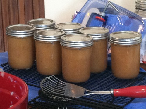 canning applesauce