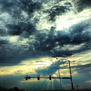 #sky #sunrise #clouds