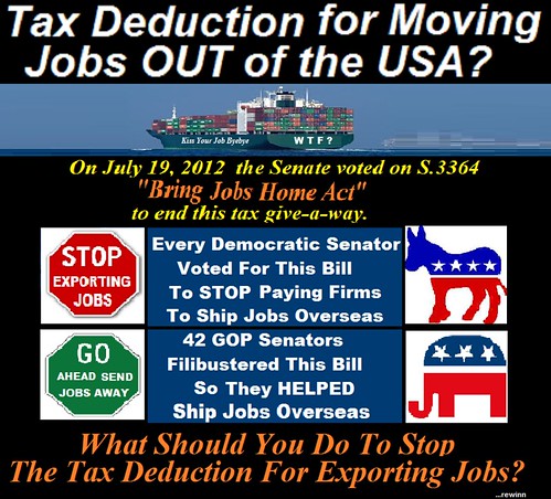 Tax Deductions for Job Exports