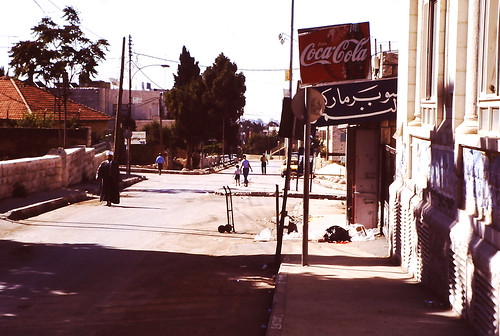 Coca-Cola-small-bar-at-Bireh-Cisjordan-Palestine-administration-2002 by roitberg