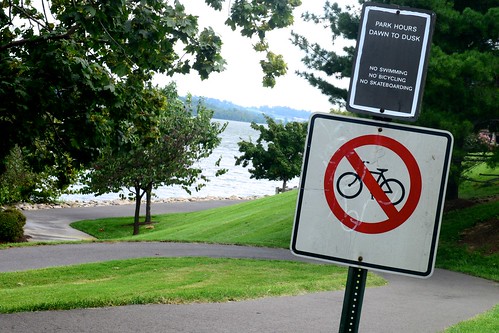 No Bikes on Trail