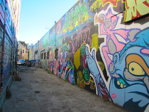 graffiti alley right side