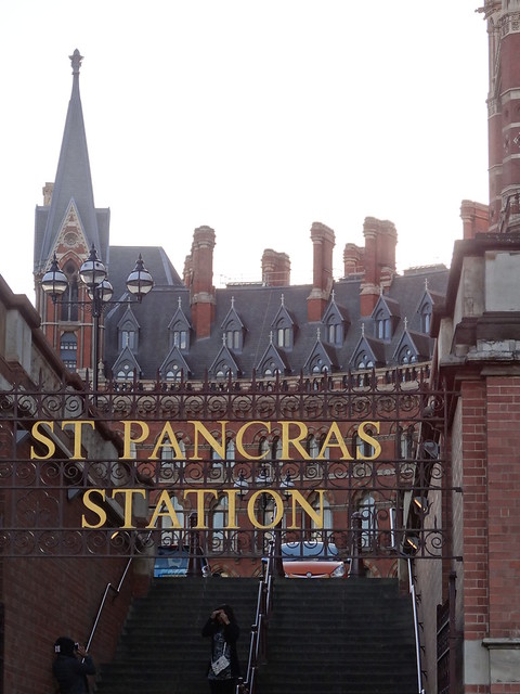 St. Pancras Station Sign