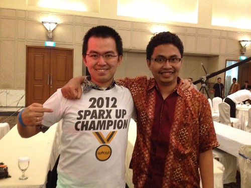 Dua pendiri DapurMasak.com, Soegianto dan Didik Wicaksono