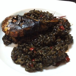 Black Cuttlefish Paella @ Marisco